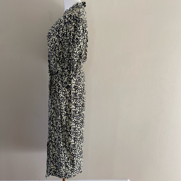 Ganni Wrap Midi Dress - Picture 6 of 14